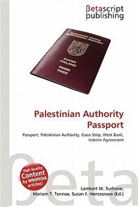 Palestinian Authority Passport