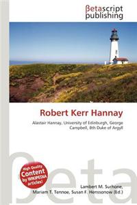 Robert Kerr Hannay