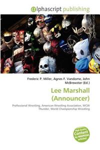 Lee Marshall (Announcer)