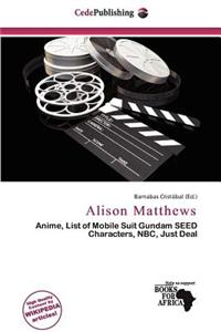 Alison Matthews