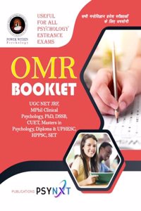 Premium OMR Answer Sheets - 10 Booklets Set (Each Booklet has 24 OMR Sheets with 300 MCQs in each) â€“ Perfect for Competitive Exam Practice - Letter Size Sheets by Power Within Psychology - Proudly Made in India