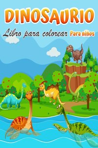 Libro para colorear de dinosaurios para ninos