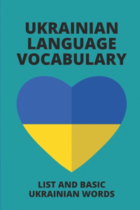 Ukrainian Language Vocabulary