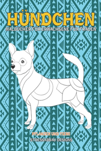 Malbucher fur Erwachsene fur Frauen - Stressabbau-Designs - Pflanzen und Tiere - Hundchen