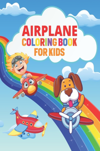 Airplane Coloring Book For Kids