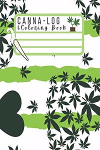 Canna-Log & Coloring Book