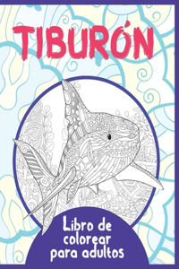Tiburón - Libro de colorear para adultos
