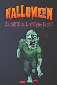 Halloween Zombie Coloring Book