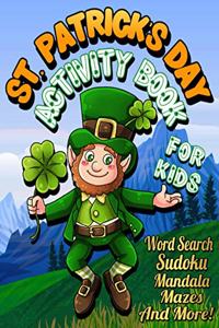 St. Patrick's Day Activity Book for Kids