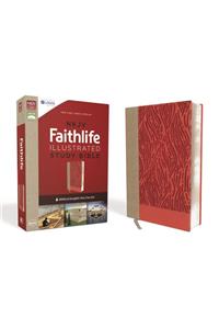 NKJV, Faithlife Illustrated Study Bible, Imitation Leather, Pink, Red Letter Edition: Biblical Insights You Can See