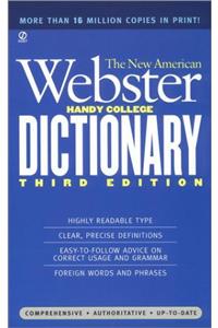 The New American Webster Handy College Dictionary