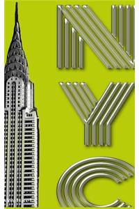 ICONIC New York City Chrysler Building $ir Michael designer creative drawing journal