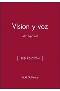 Vision Y Voz: Intro Spanish, 3e Audio CD Set