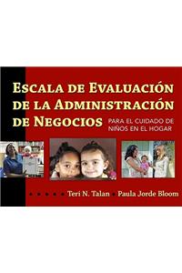 Escala de Evaluacion de la Administracion de Negocios