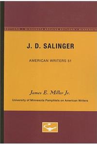 J.D. Salinger - American Writers 51