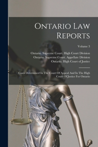 Ontario Law Reports