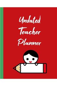 Undated Teacher Planner