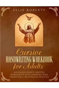 Cursive Handwriting Workbook for Adults