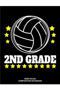 2nd Grade Wide Ruled Composition Notebook