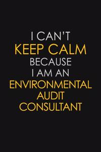 I Can't Keep Calm Because I Am An Environmental Audit Consultant