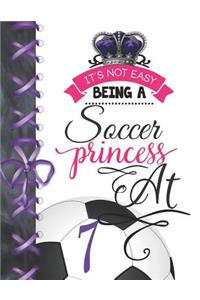 It's Not Easy Being A Soccer Princess At 7