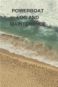 Powerboat Log and Maintenance