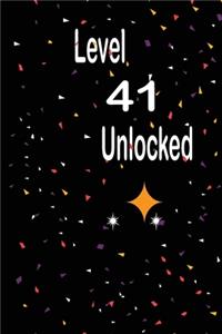 Level 41 unlocked