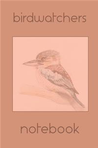 Birdwatchers Australian Kookaburra Notebook