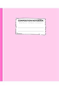 Composition Notebook