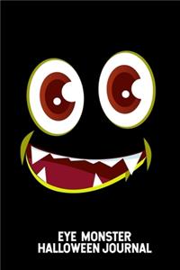 Eye Monster Halloween Journal