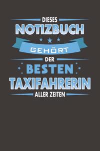 Dieses Notizbuch Gehört Der Besten Taxifahrerin Aller Zeiten