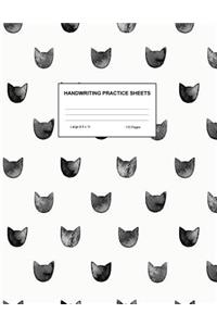 Handwriting Practice Sheets