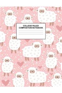 College Ruled Composition Notebook