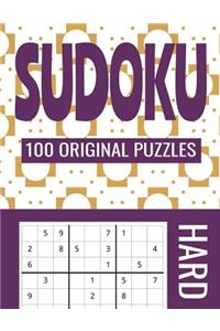 Sudoku 100 Original Puzzles Hard