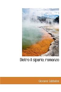 Dietro Il Sipario; Romanzo