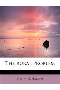 The Rural Problem