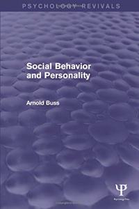 Social Behavior and Personality (Psychology Revivals)