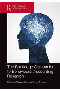 Routledge Companion to Behavioural Accounting Research