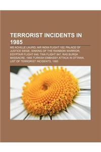 Terrorist Incidents in 1985