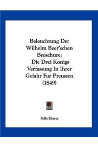 Beleuchtung Der Wilhelm Beer'schen Broschure