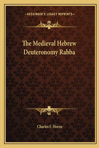 Medieval Hebrew Deuteronomy Rabba