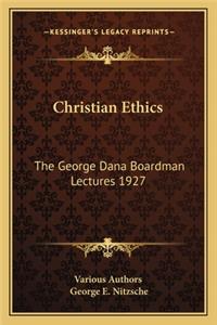 Christian Ethics