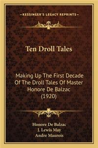 Ten Droll Tales
