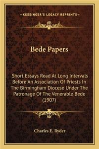 Bede Papers