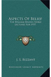 Aspects of Belief