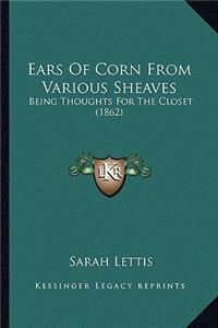 Ears of Corn from Various Sheaves