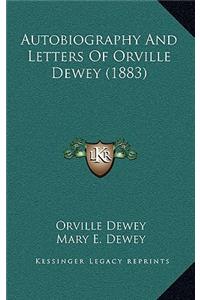 Autobiography and Letters of Orville Dewey (1883)