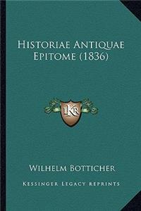 Historiae Antiquae Epitome (1836)