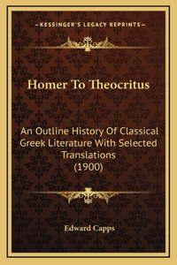 Homer To Theocritus
