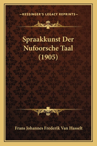 Spraakkunst Der Nufoorsche Taal (1905)
